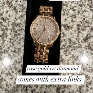 Michael kors rose gold watch